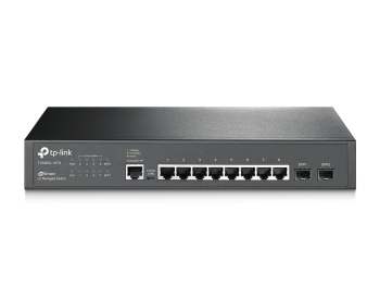 TP-Link T2500G-10TS (TL-SG3210) JetStream 8-Port Gigabit L2 Managed Switch with 2 SFP Slots