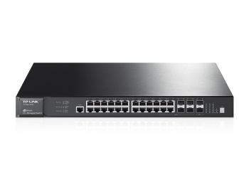 TP-Link T2700G-28TQ-L1000 JetStream 28-Port Gigabit Stackable L2+ Managed Switch