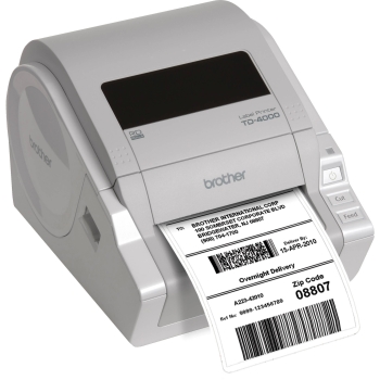 Brother TD‑4000 4″ Industrial Direct Thermal Barcode & Label Printer