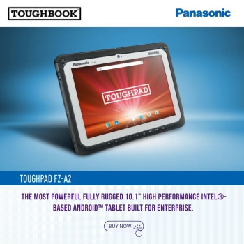 Panasonic  Toughpad FZ-A2A001GAM 10.1" Touch (Intel Atom 1.44GHz 4GB RAM/32GB EMMC Android 6.0)
