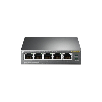 TP-Link 5-Port 10-100Mbps Desktop Switch with 4-Port PoE