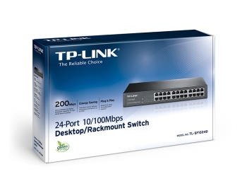 TP-Link TL-SF1024D 24-port 10/100Mbps Desktop/Rackmount Switch