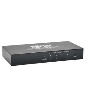 Tripp Lite 4-Port 4K HDMI Splitter for Ultra-HD Video and Audio, 4096 x 2160 at 30Hz