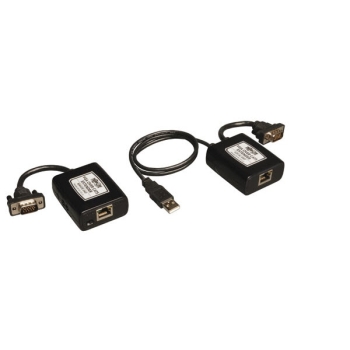 Tripp Lite VGA over Cat5/6 Extender Kit, Transmitter/Receiver, USB-Powered, 60Hz, 500-ft., TAA