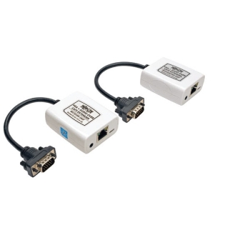 Tripp Lite VGA with Audio over Cat5/Cat6 Extender Kit, Transmitter/Receiver, EDID, USB-Powered, 300ft, TAA