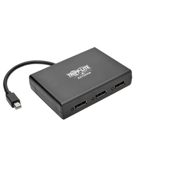 Tripp Lite 3-Port Mini DisplayPort 1.2 to DisplayPort MST Hub, UHD, TAA