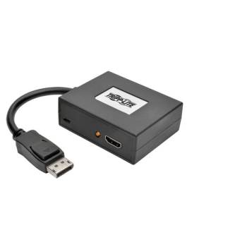 Tripp Lite 2-Port DisplayPort 1.2 to HDMI Multi-Stream Transport Hub, 24/30Hz, UHD, TAA
