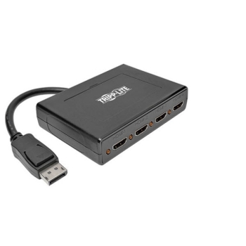 Tripp Lite 4-Port DisplayPort 1.2 Multi-Stream Transport Hub, 4K x 2K, UHD, TAA
