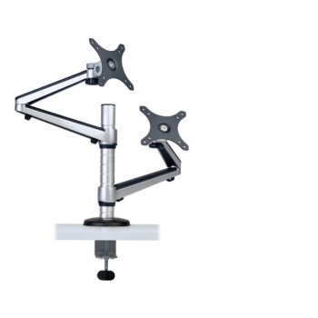 Tripp Lite Dual Full Motion Flex Arm Desk Clamp for 13" to 27" Monitors