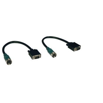 Tripp Lite Easy Pull Type-A Connectors, M/M set of VGA