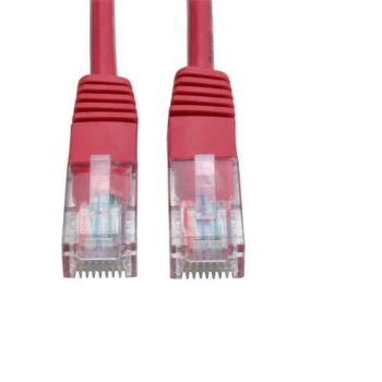 Tripp Lite Cat5e 350MHz Molded Patch Cable, RJ45, M/M, 1-ft, Red