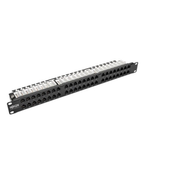 Tripp Lite 48-Port 1U Rack-Mount High-Density UTP 110-Type Patch Panel, RJ45, 568B