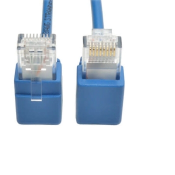 Tripp Lite Cat6 Gigabit Snagless Molded Slim UTP Patch Cable, RJ45, M/M, 1-ft