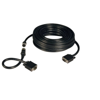 Tripp Lite VGA Coax Easy Pull Monitor Cable, High Resolution Cable with RGB Coax, HD15 M/M, 50-ft.