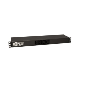 Tripp Lite 1.6-3.8kW Single-Phase 100-240V Basic PDU, 14 Outlet, 1U Rack-Mount