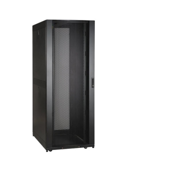 Tripp Lite SmartRack 42U Wide Standard-Depth Rack Enclosure Cabinet with Doors, Side Panels and Shock Pallet