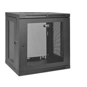 Tripp Lite SmartRack 12U Low-Profile Switch-Depth Wall-Mount Rack Enclosure Cabinet