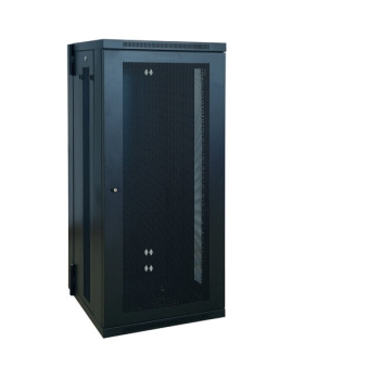 Tripp Lite SmartRack 26U Low-Profile Switch-Depth Rack Enclosure Cabinet, Hinged Back