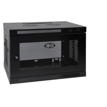 Tripp Lite SmartRack 9U Low-Profile Switch-Depth Wall-Mount Rack Enclosure Cabinet