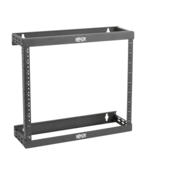 Tripp Lite SmartRack 8U/12U/22U Expandable Ultra Low-Profile Patch-Depth Wall-Mount 2-Post Open Frame Rack