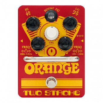 Orange Two Stroke Boost EQ Pedal