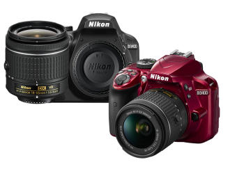 Nikon D3400 24.2MP DX-Format Digital SLR Camera With AF-P 18-55 Lens