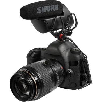 Shure VP83F LensHopper Shotgun Microphone with Integrated Flash Recording