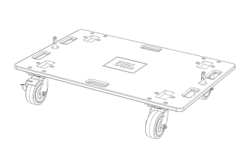JBL VTX S25 VT  Enclosures Vertical Transporter (Single)