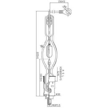 Christie CDXL-18SD / Replacement Lamp 