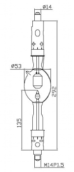 Christie CDXL-30SD / Replacement Lamp 