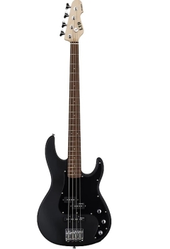 ESP LAP204BLKS LTD AP204 Series 4 String Black Satin Finish Guitar