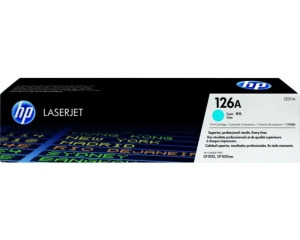 HP 126A Cyan LaserJet Toner Cartridge (CE311A)