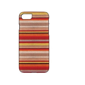 iKins K1442B iPhone 7 Fabric Hawaiian Strip Mobile Phone Case