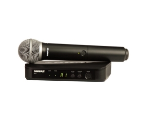 Shure BLX24UK/PG58X-K14 Handheld Wireless Microphone With PG58