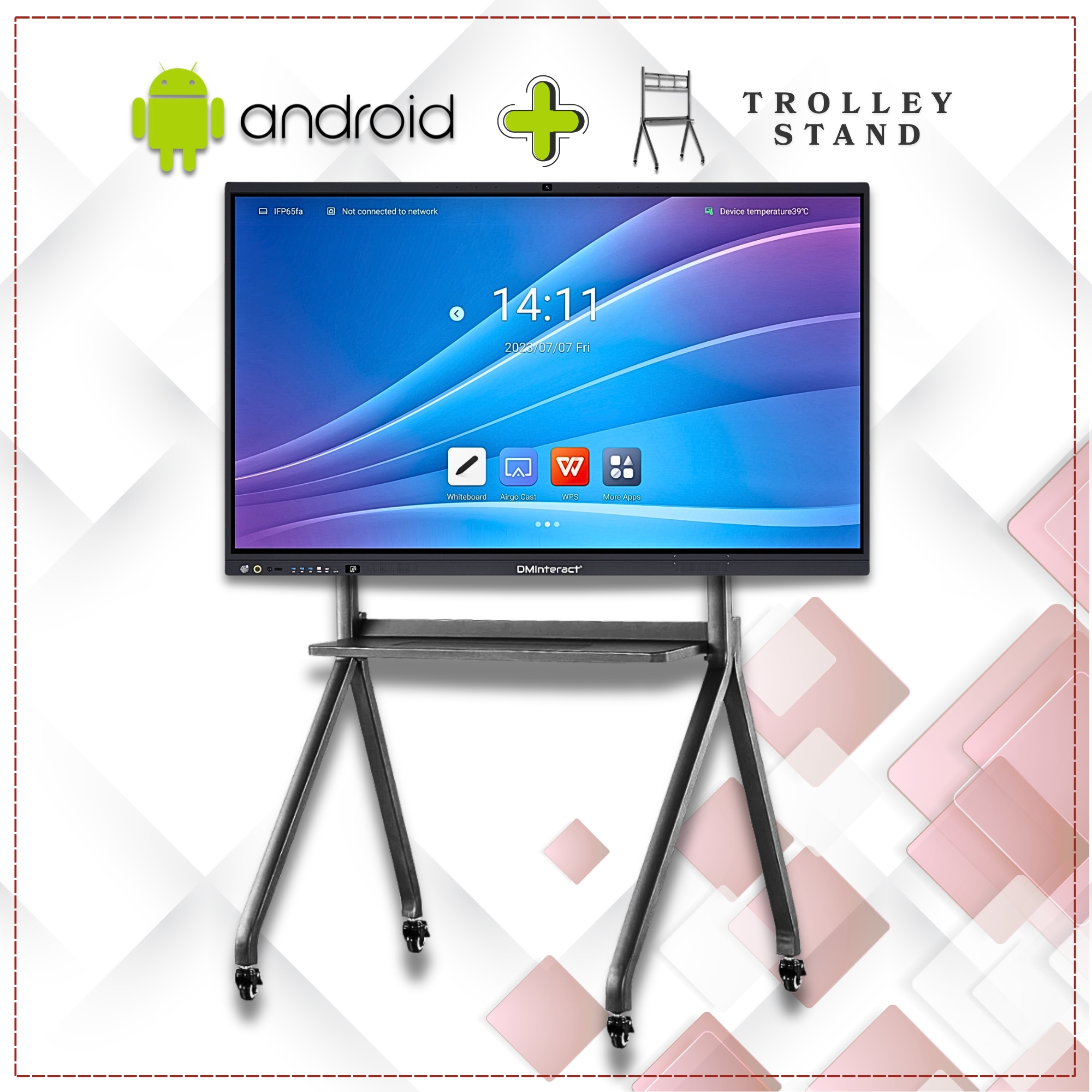 Android + Trolley Stand