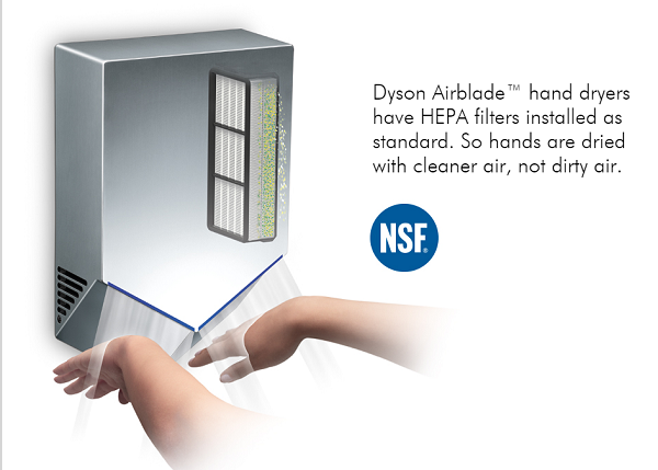 Dyson Airblade V hand dryer