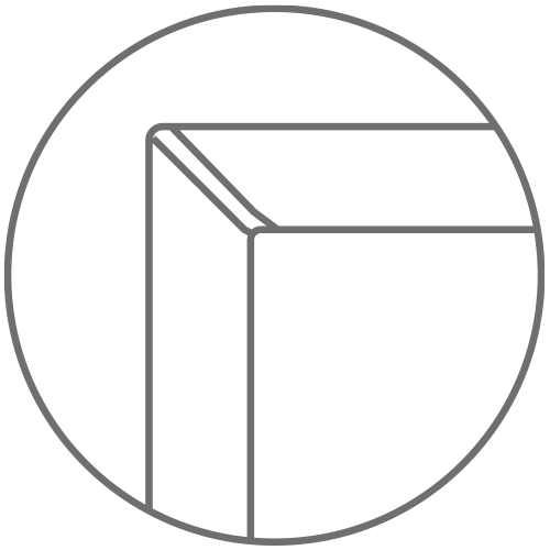 Design-Gehrungsecken