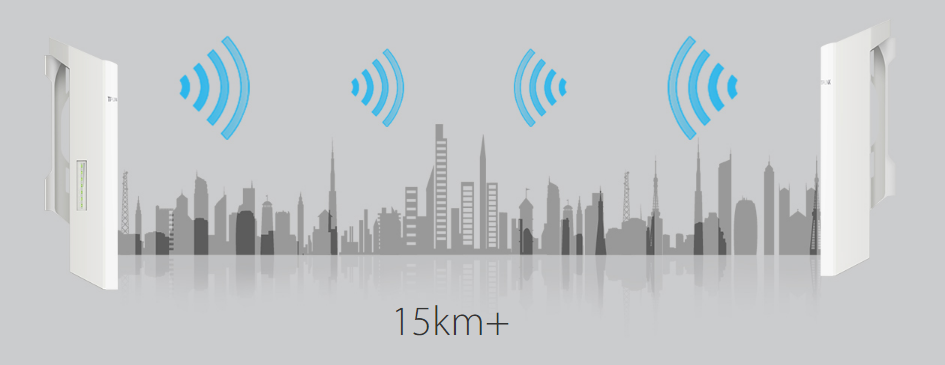 15km+ Wireless Data Transmission