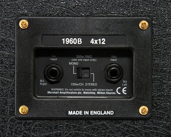 Marshall 1960B 300-watt 4x12" Straight Extension Cabinet