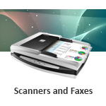 Scanners and Faxes Scanners and Faxes