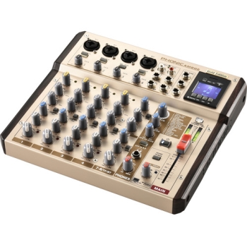 Phonic AM8GE Bluetooth TF Recorder & USB Interface AM Gold Edition Compact Mixer