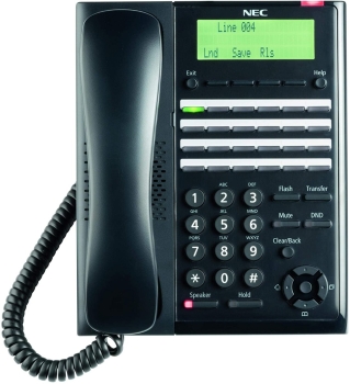 NEC SL2100 IP7WW-24TXH-A1 24 Keys Digital MLT Phone Black
