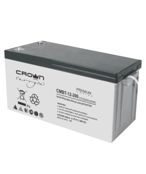 Crown Micro CMBT-12-200 High reliability Lead-acid Battery