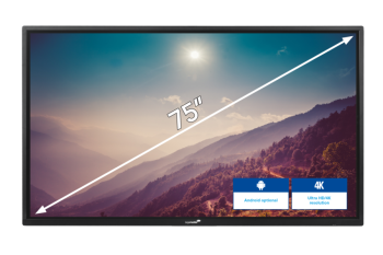 Legamaster ETX-7510UHD 75“ e-Screen ETX Touch Monitor