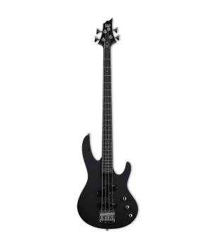 ESP LTD B-10 Bass, Gig Bag Included Black Satin Finish Guitar 