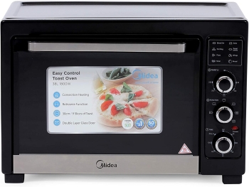 Midea MC38EHB 38L Toaster Oven with Convection