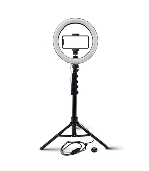 Mackie M-RING-10-10” 3-Color Ring Light Kit With Stand & Remote
