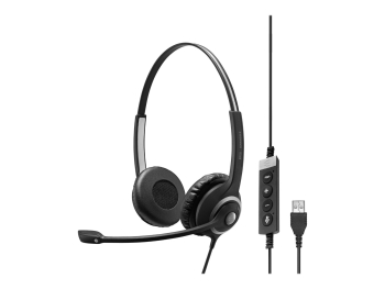 Sennheiser SC-260 USB MS II Stereo Wired On-Ear Headset