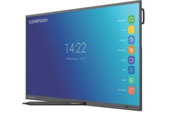 Clevertouch IMPACT Plus 86" 4K Ultra HD 3840 x 2160 Bulit-in Android Oreo 8 Interactive Display
