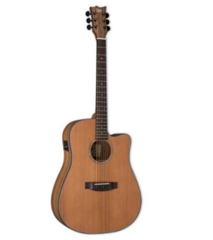 ESP LTD D-320E Natural Skin Acoustic Electric Guitar